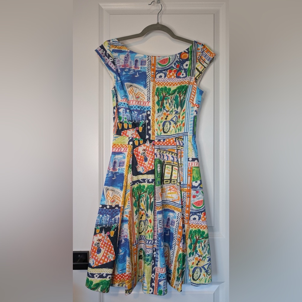 Kate Spade New York Picnic Mariella Midi Dress Size 0